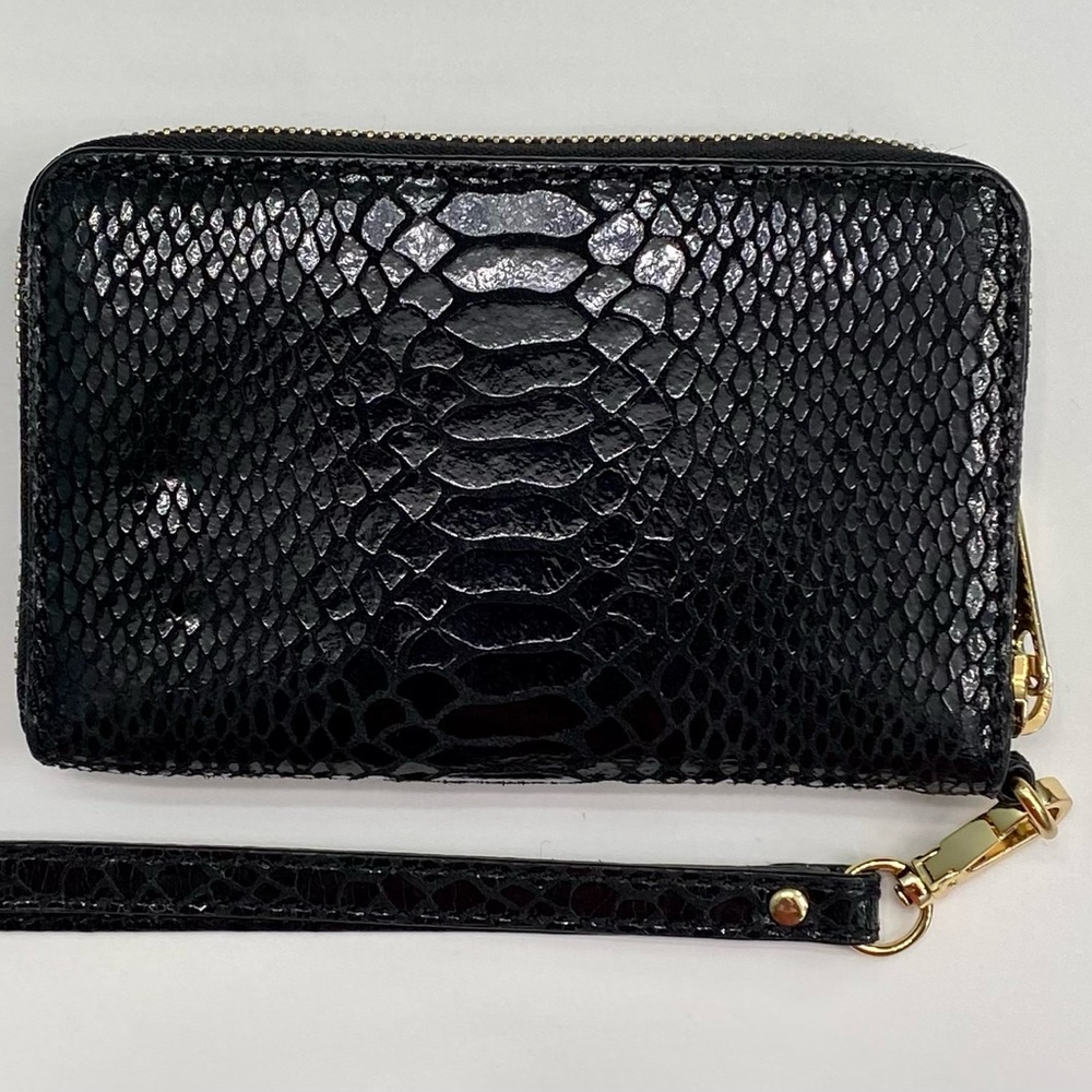 Michael Kors Black Python Wallet/Wristlet. - image 3